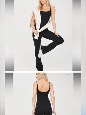 Offline By Aerie Real Me Xtra Flare Jumpsuit size Medium